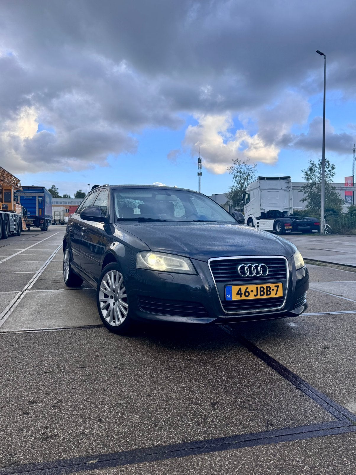 Audi A3 1.4 Tfsi 125pk 2009 Grijs, Voorwielaandrijving, 125 pk, 680 kg, 4 cilinders