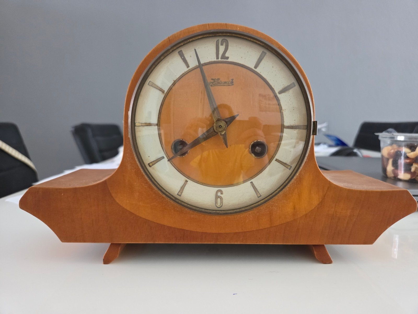 Hermle Pendule klok € 30,-, Antiek en Kunst, Ophalen of Verzenden