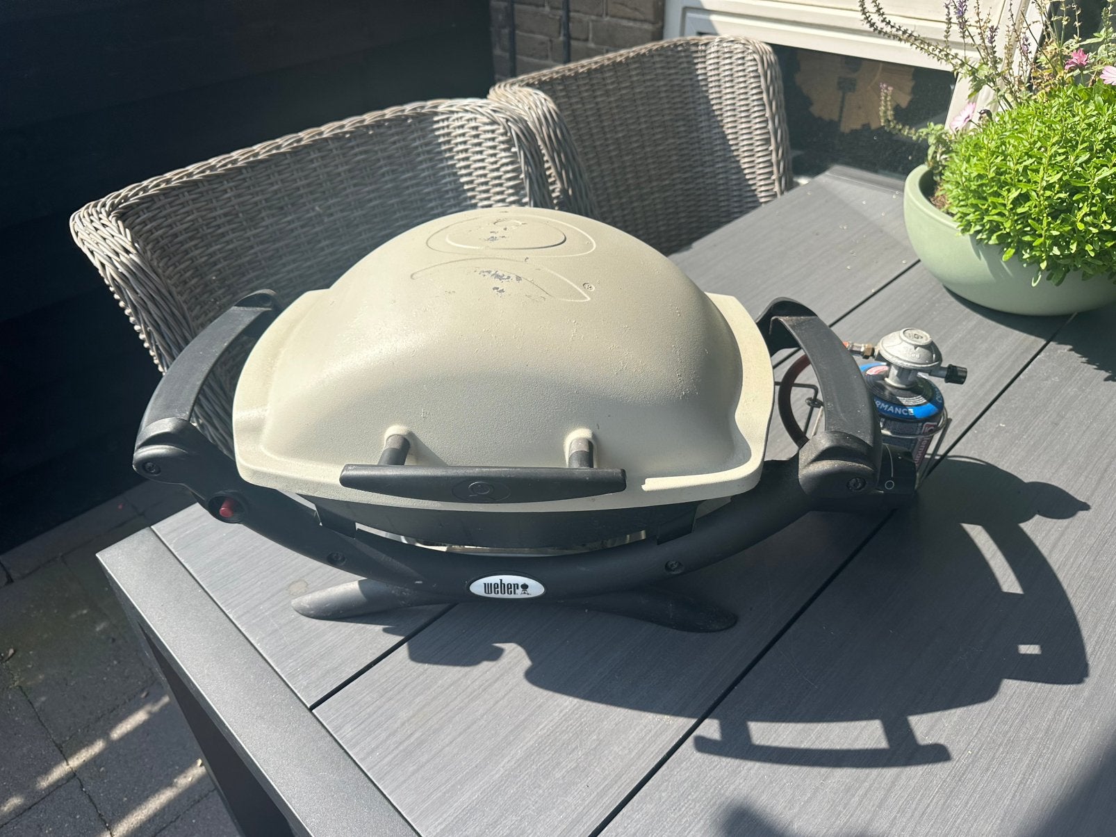 Weber Q1000 BBQ - Compacte gasbarbecue, Ophalen, Gebruikt