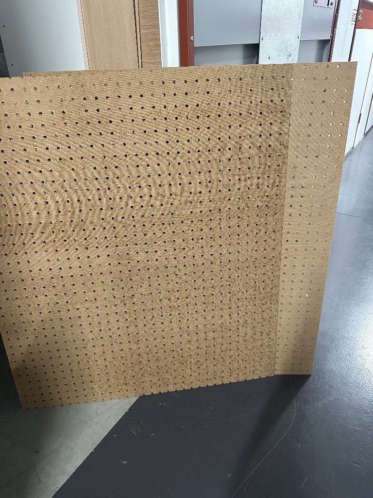 Hardboard bedplaat 90x90cm, Ophalen, Minder dan 25 mm, Overige typen, Nieuw