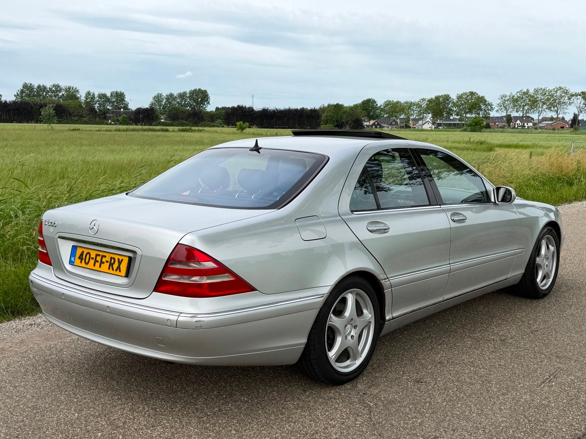 Mercedes-Benz S-klasse 500 NAP AUT APK 11-2026 Full options, Achterwielaandrijving, Gebruikt, 120 €/maand, Bedrijf