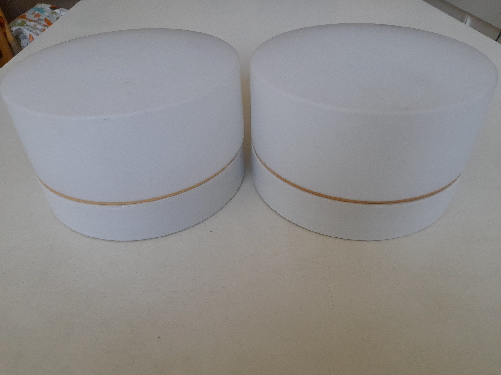 Plafonieree glas trommel Ikea  (2x ) - nieuwst., Ophalen, Zo goed als nieuw, Glas
