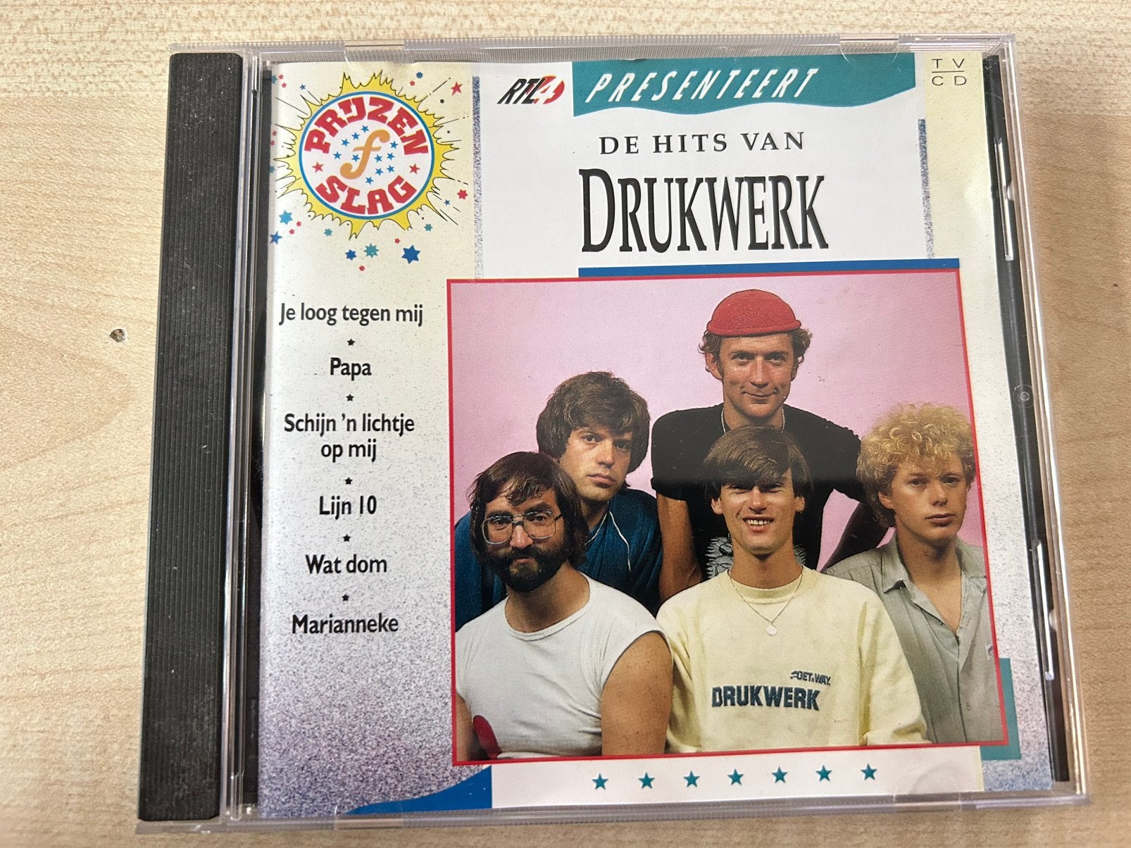 CD Drukwerk - De hits van, Ophalen of Verzenden, Zo goed als nieuw, Levenslied of Smartlap