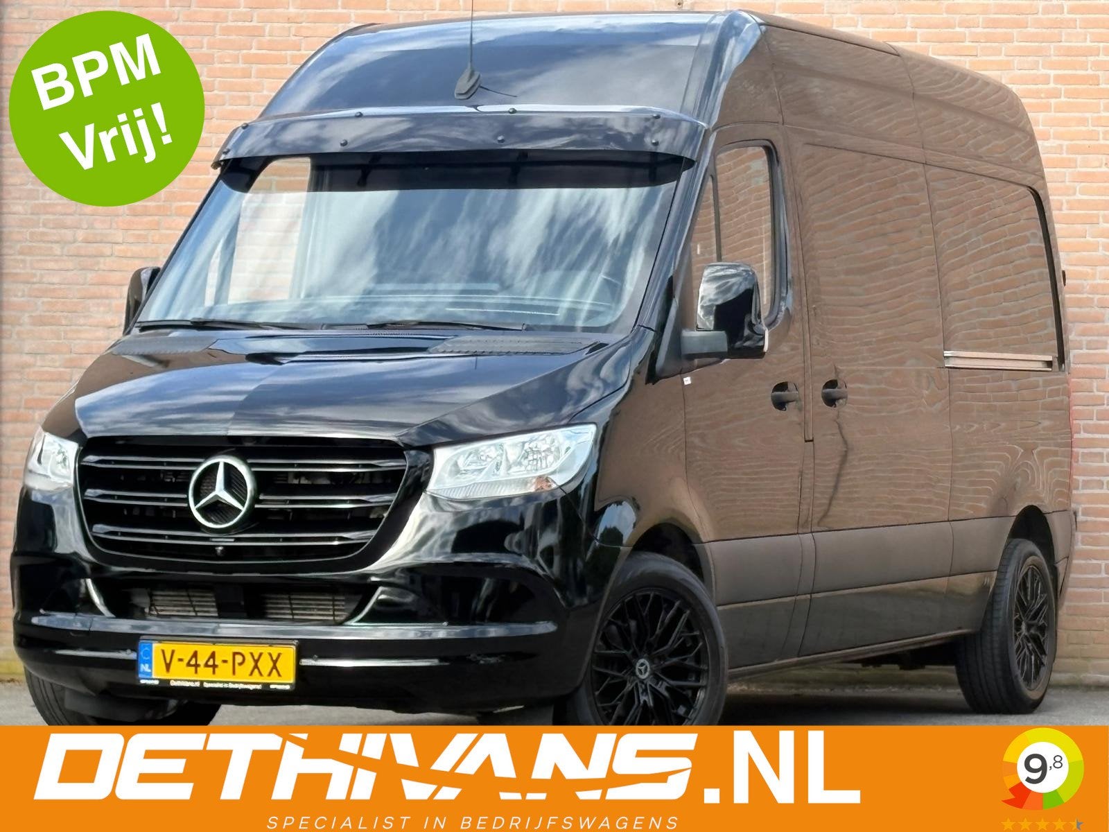 Mercedes-Benz Sprinter 211CDI L2H2 9G-Tronic / Distronic / M, Auto's, Bestelauto's, Stof, Gebruikt, 4 cilinders, 116 pk