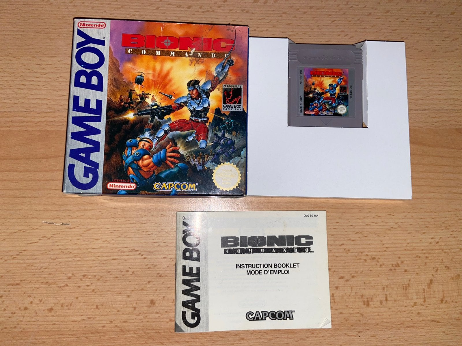 Bionic Commando Gameboy Compleet Zeldzaam!, 1 speler, Ophalen of Verzenden, Zo goed als nieuw, Vanaf 3 jaar