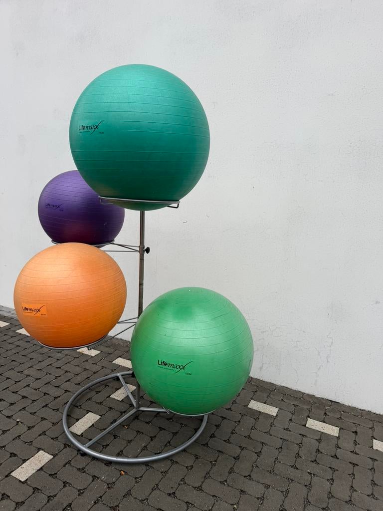 Lifemaxx set gym ballen, Sport en Fitness, Fitnessmaterialen, Ophalen, Zo goed als nieuw, Overige typen