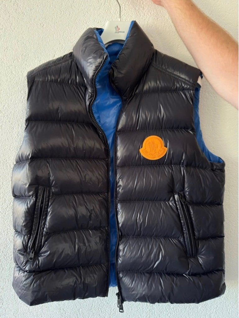 Moncler bodywarmer, Kleding | Heren, Bodywarmers, Verzenden, Nieuw, Overige maten, Zwart