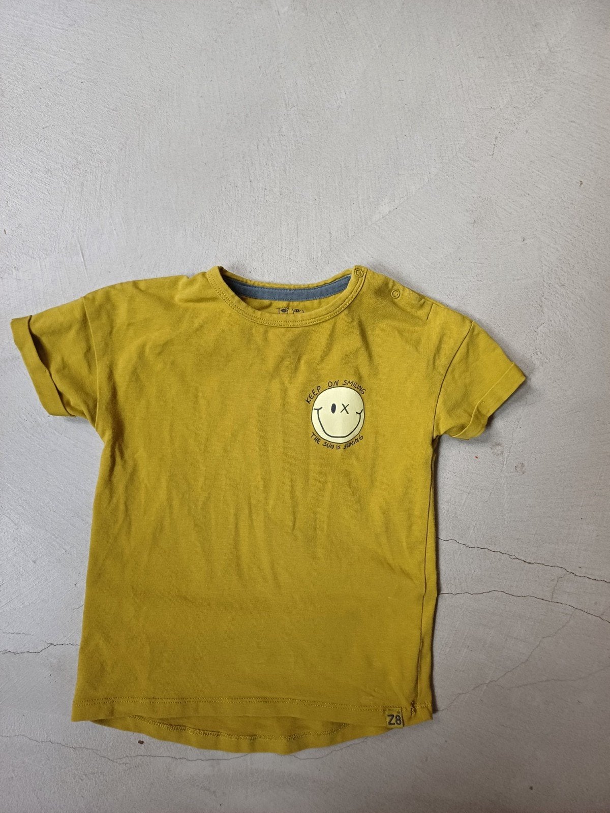 Smiley tshirt~92., Ophalen of Verzenden, Gebruikt, Z8, Shirt of Longsleeve