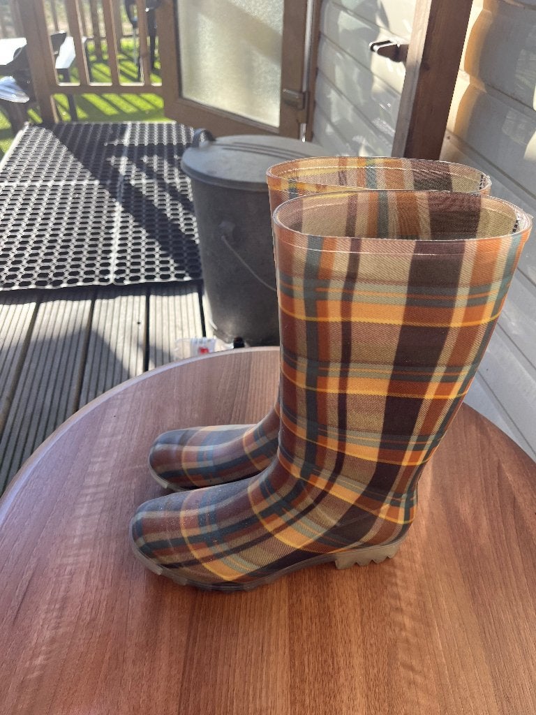 Burberry Marsh geruite laars, Overige merken, Nieuw, Ophalen of Verzenden, Laarzen