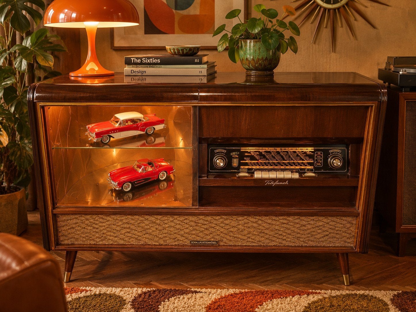 prachtig radiomeubel van blaupunkt, Ophalen of Verzenden