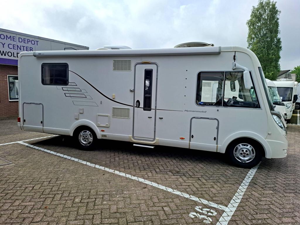 Hymer B698 Dakairco|Leren bekleding|, Caravans en Kamperen, Integraal, Chemisch toilet, 7 tot 8 meter, Hymer