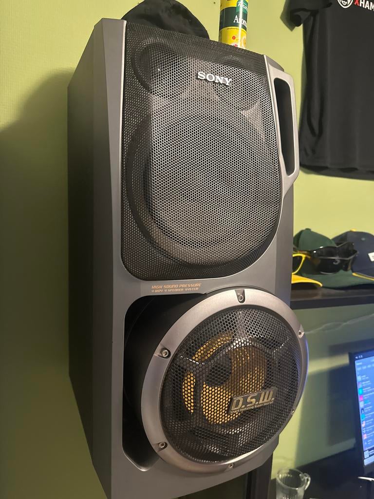 Sony High Sound Pressure Speakers (2 stuks), Gebruikt, Ophalen of Verzenden, Sony, 120 watt of meer