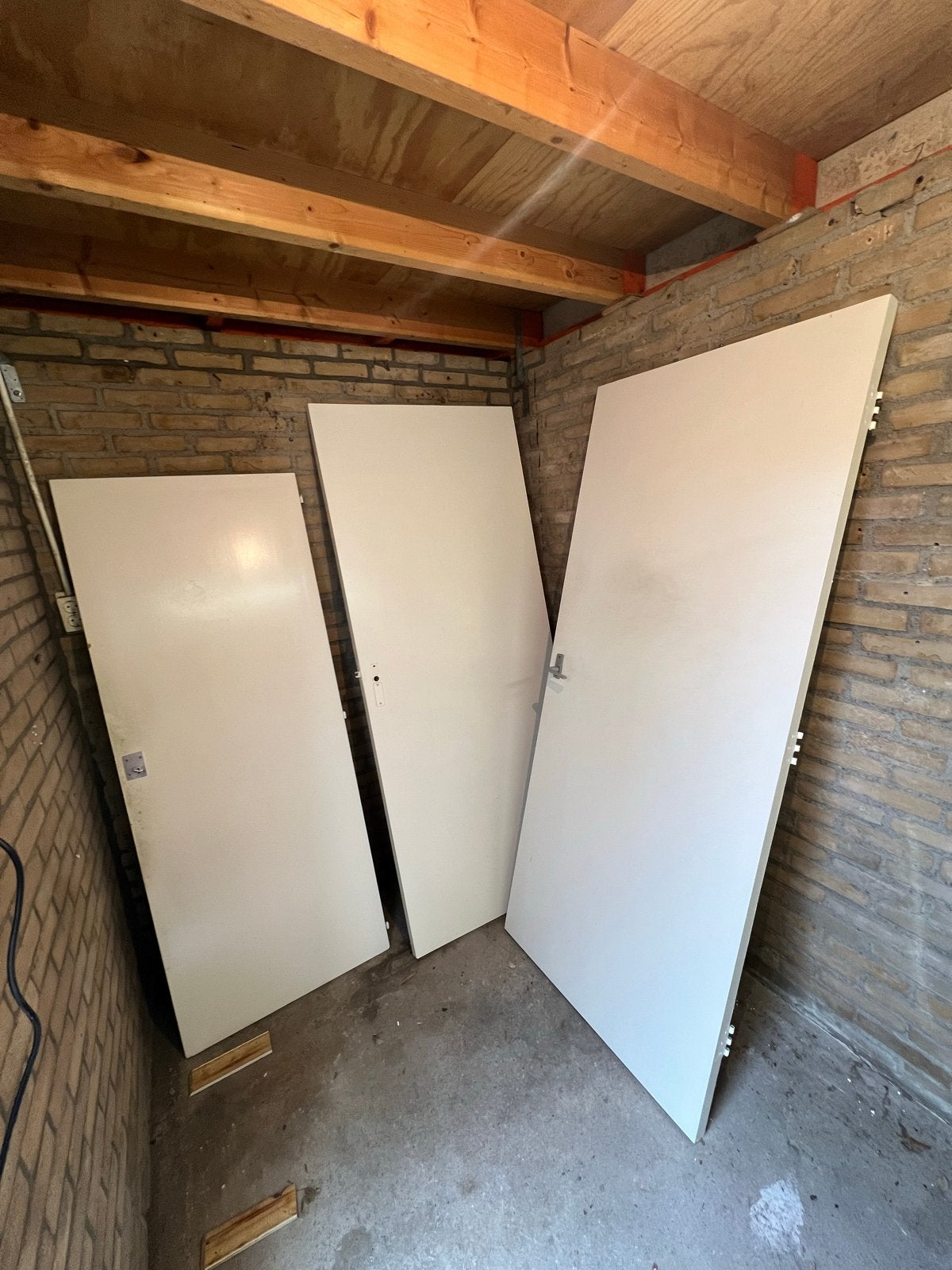 Binnendeur, Ophalen, Gebruikt, 80 tot 100 cm, Binnendeur