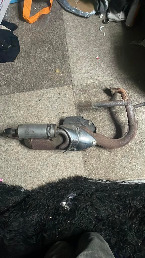 Peugeot verticaal orginele terugloop uitlaat!, Ophalen of Verzenden, Zo goed als nieuw, Uitlaat, Peugeot