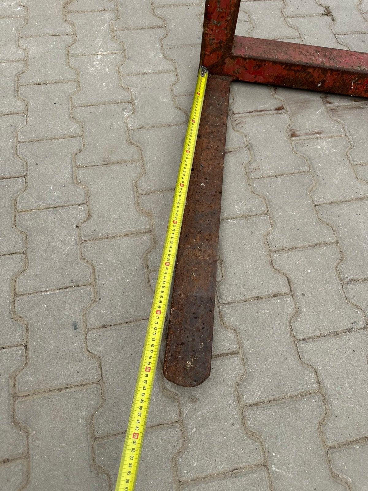 Pallet lepels voor minitrekker, Ophalen, Zo goed als nieuw
