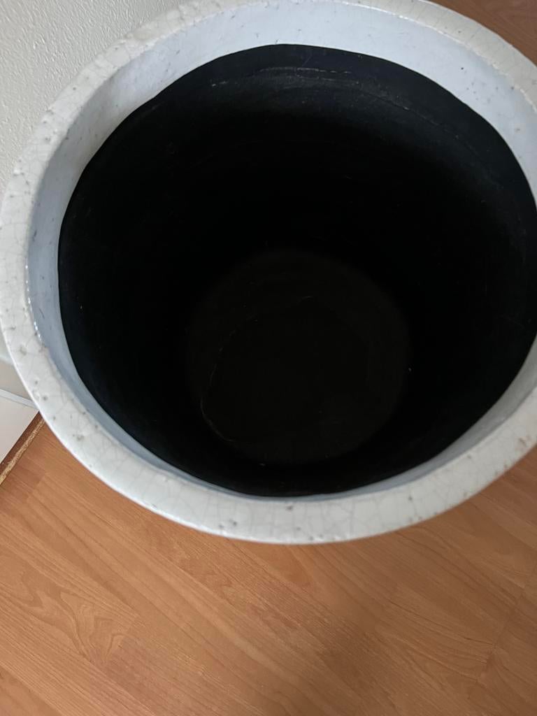 Riviera maison bloempot, Minder dan 10 liter, Ophalen of Verzenden, Zo goed als nieuw, Minder dan 50 cm