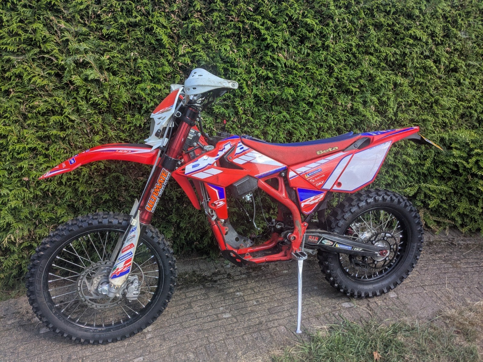 Beta 450rr enduro rollend frame met kenteken 2014, Motoren, Gebruikt, Particulier, Enduro, Minimaal motorrijbewijs A2