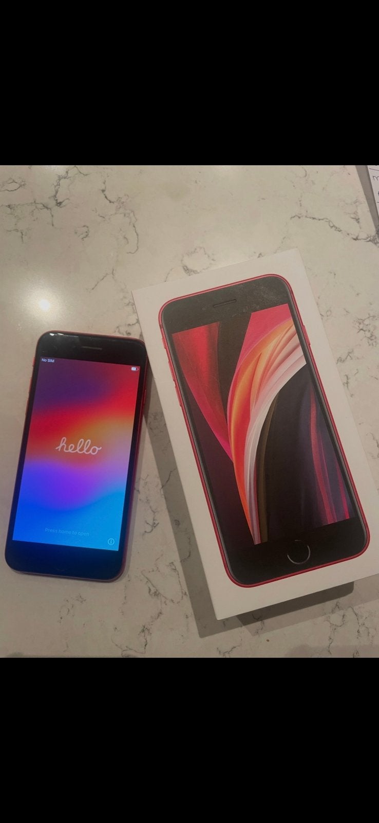 iphone SE rood- 64GB, Telecommunicatie, Mobiele telefoons | Apple iPhone, Ophalen, Gebruikt, 75 %, 64 GB