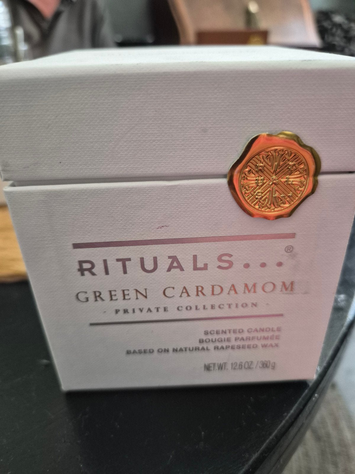 Rituals Green Cardamom Geurkaars - Private Collection, Overige materialen, Wit, Nieuw, Ophalen of Verzenden