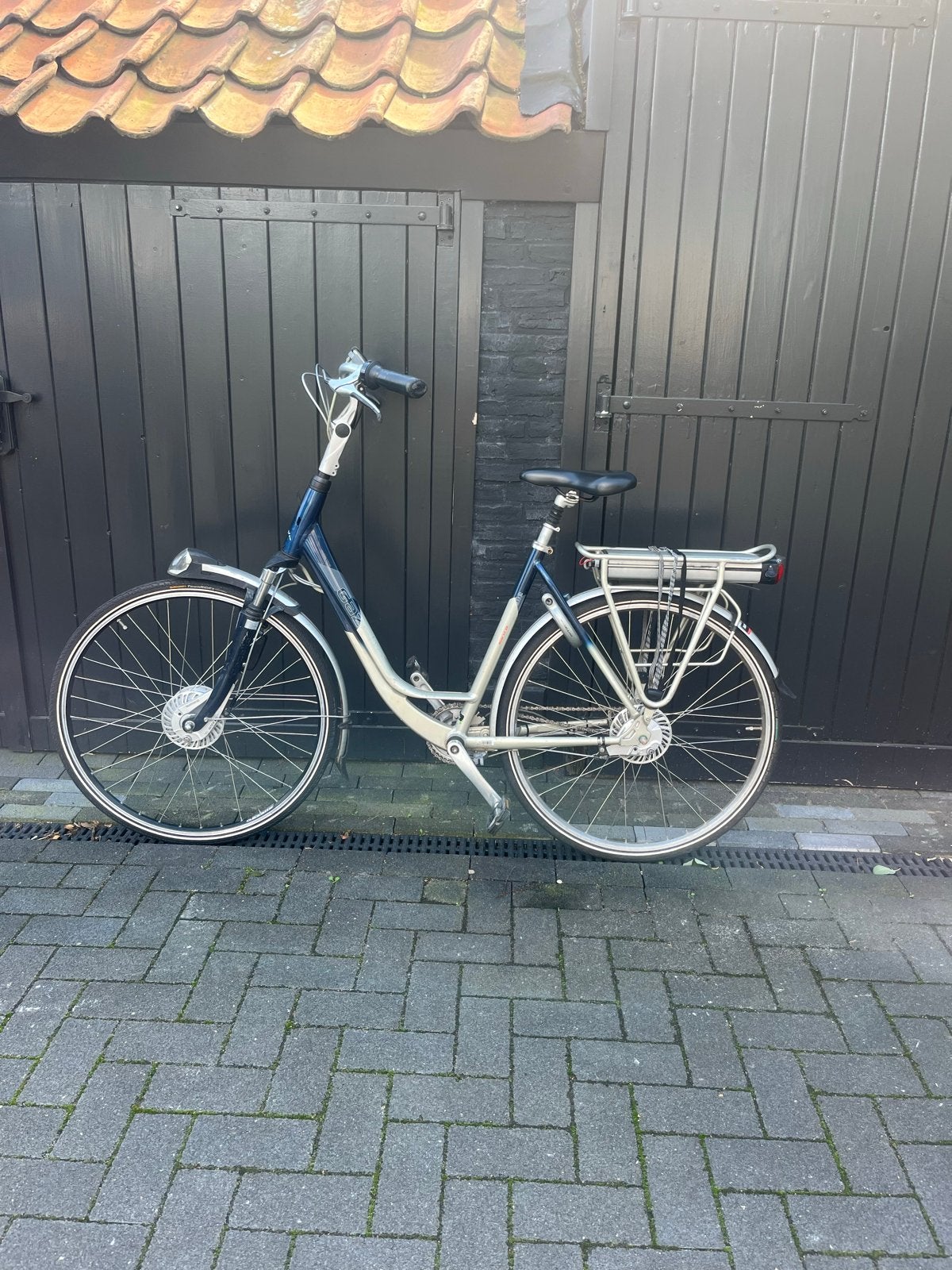 Gazelle elektrische fiets met lage instap, Ophalen, Velgrem, 50 tot 53 cm, Gazelle