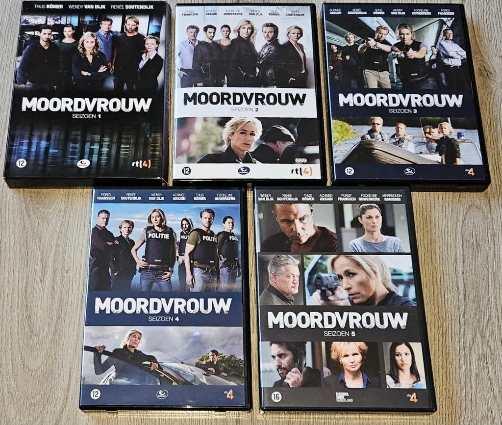 Moordvrouw - DVD set Seizoen 1 t/m 5, Gebruikt, Boxset, Ophalen of Verzenden, Vanaf 12 jaar