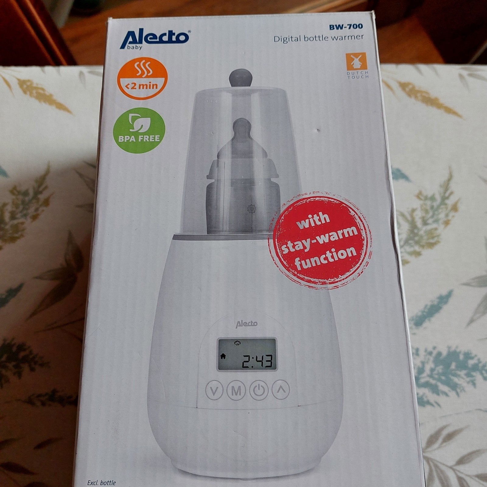 Flesverwarmer, Ophalen
