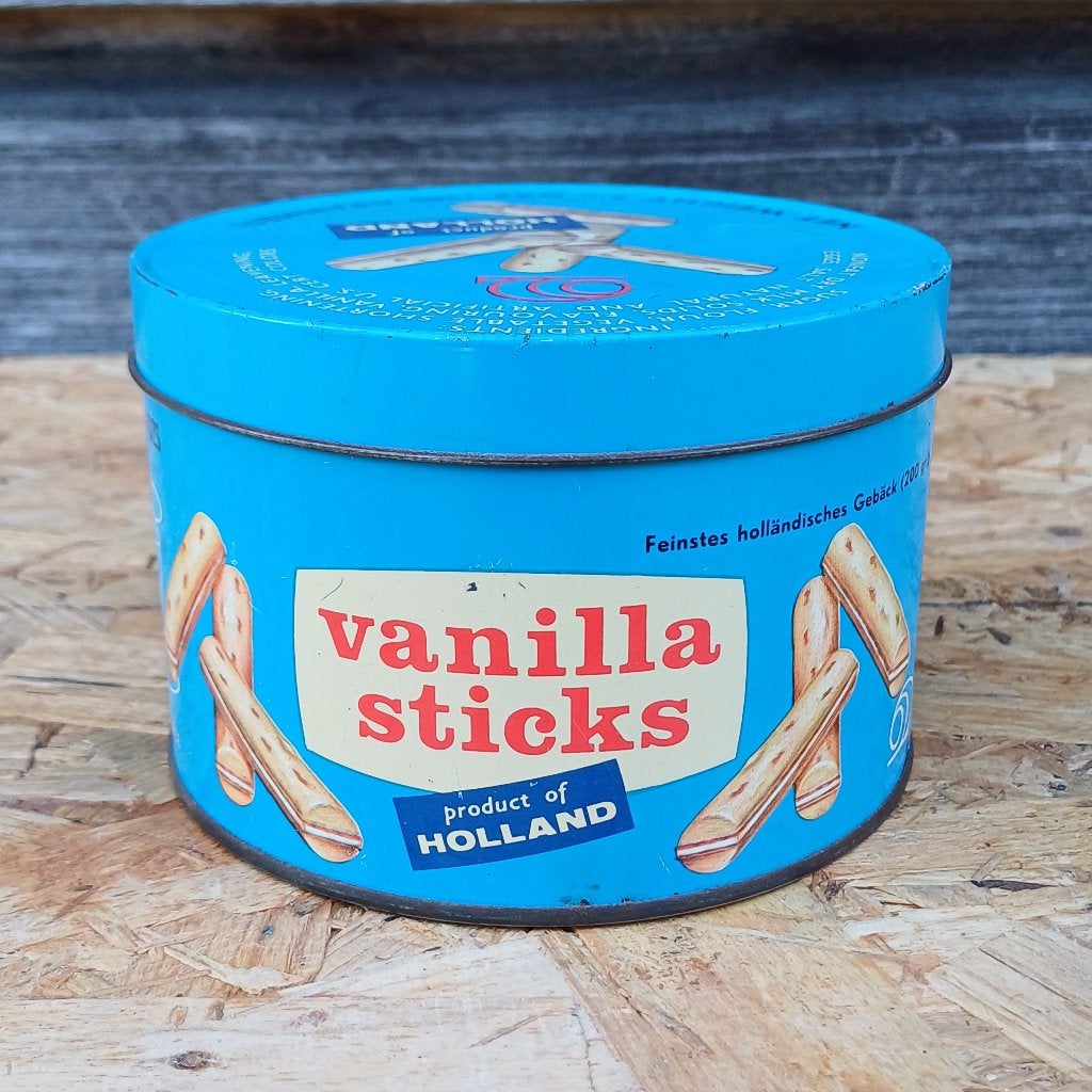Vanilla sticks blik, Ophalen of Verzenden, Gebruikt, Overige, Overige merken