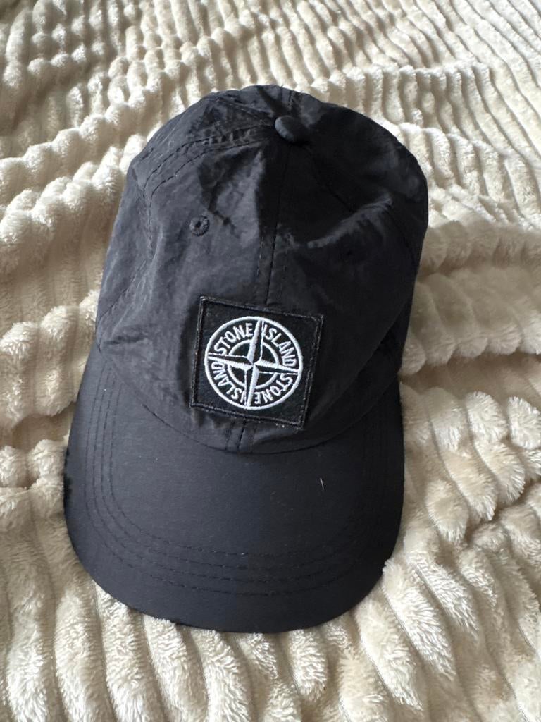 Stone Island Pet Zwart, Kleding | Heren, Ophalen of Verzenden, Zo goed als nieuw, One size fits all, Pet