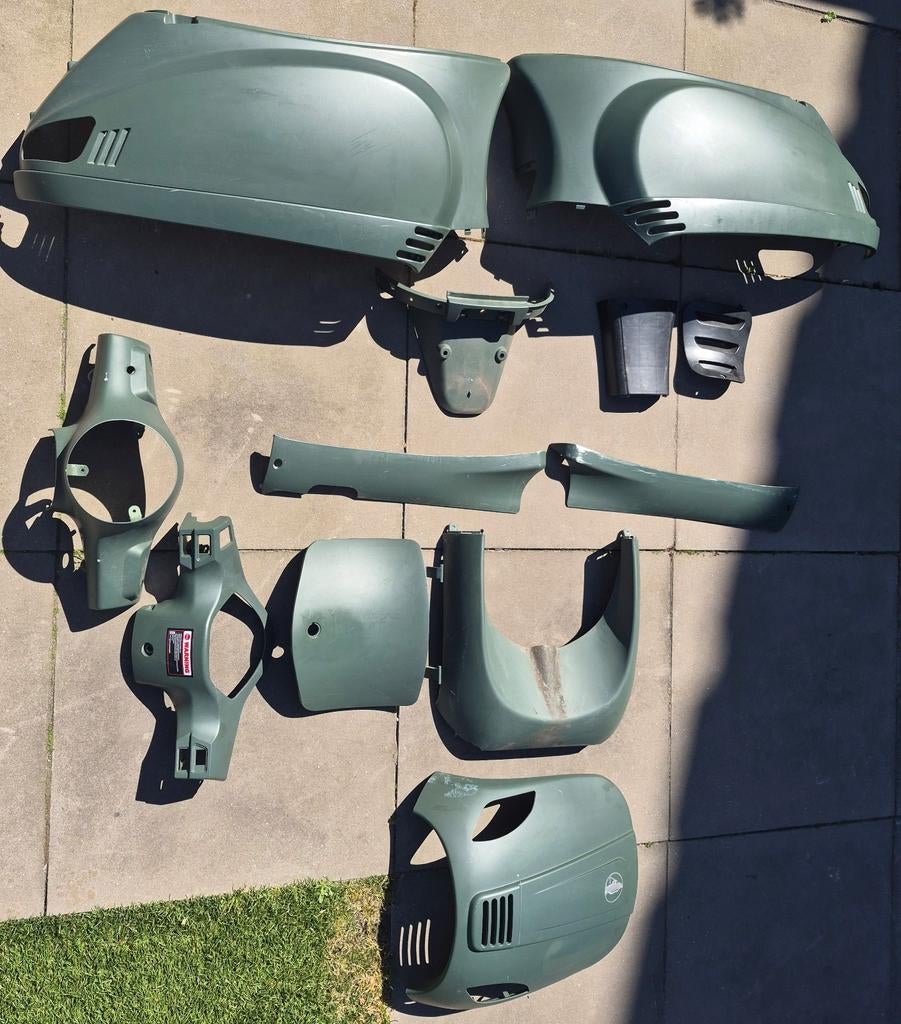 VX50, AGM, Turbho, Riva, IVA, Killerbee, Kappen mat groen, Ophalen, Gebruikt, Kap, Overige merken