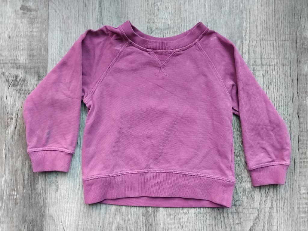 Arket sweater trui paars maat 86 / 92 truitje, Gebruikt, Ophalen of Verzenden, Arket, Truitje of Vestje