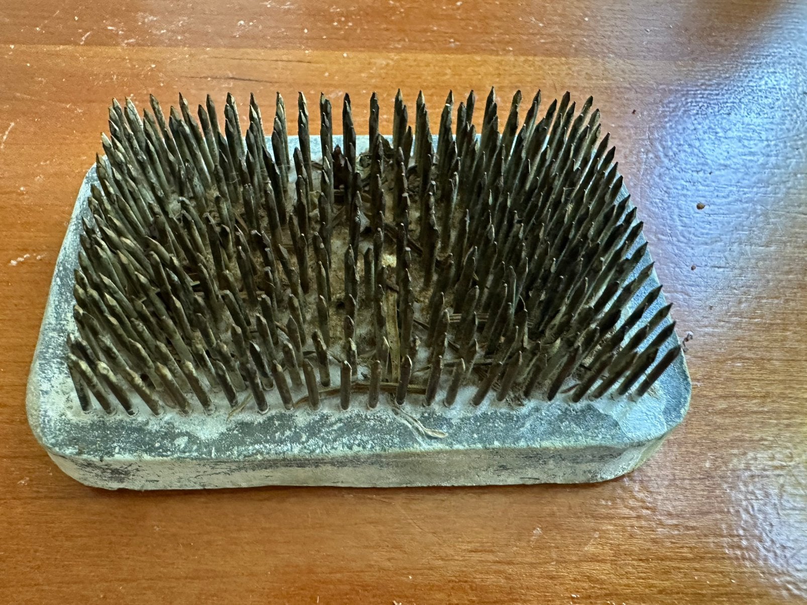 Vintage Kenzan Bloemenhouder - Bloemschikken, Ophalen of Verzenden