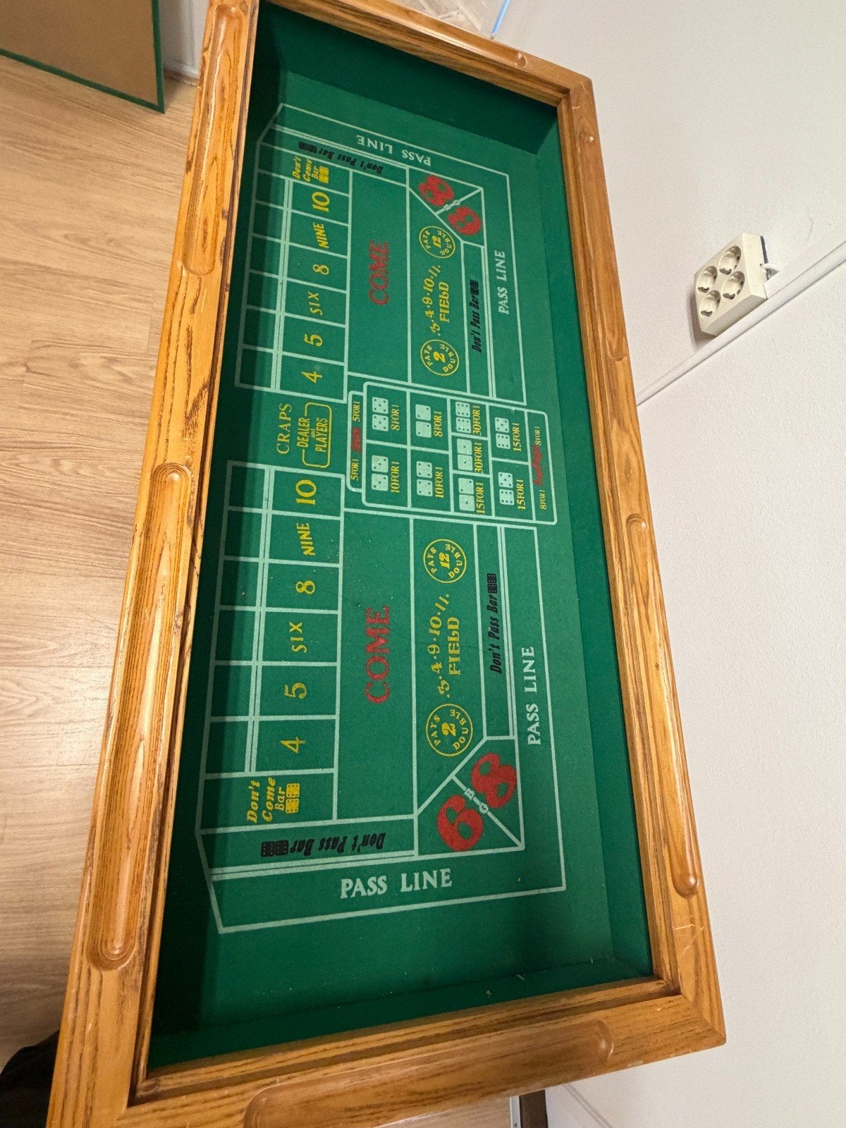 Roulette tafel met 2 Blackjack/Craps borden, Hobby en Vrije tijd, Gezelschapsspellen | Bordspellen, Vijf spelers of meer, Ophalen of Verzenden