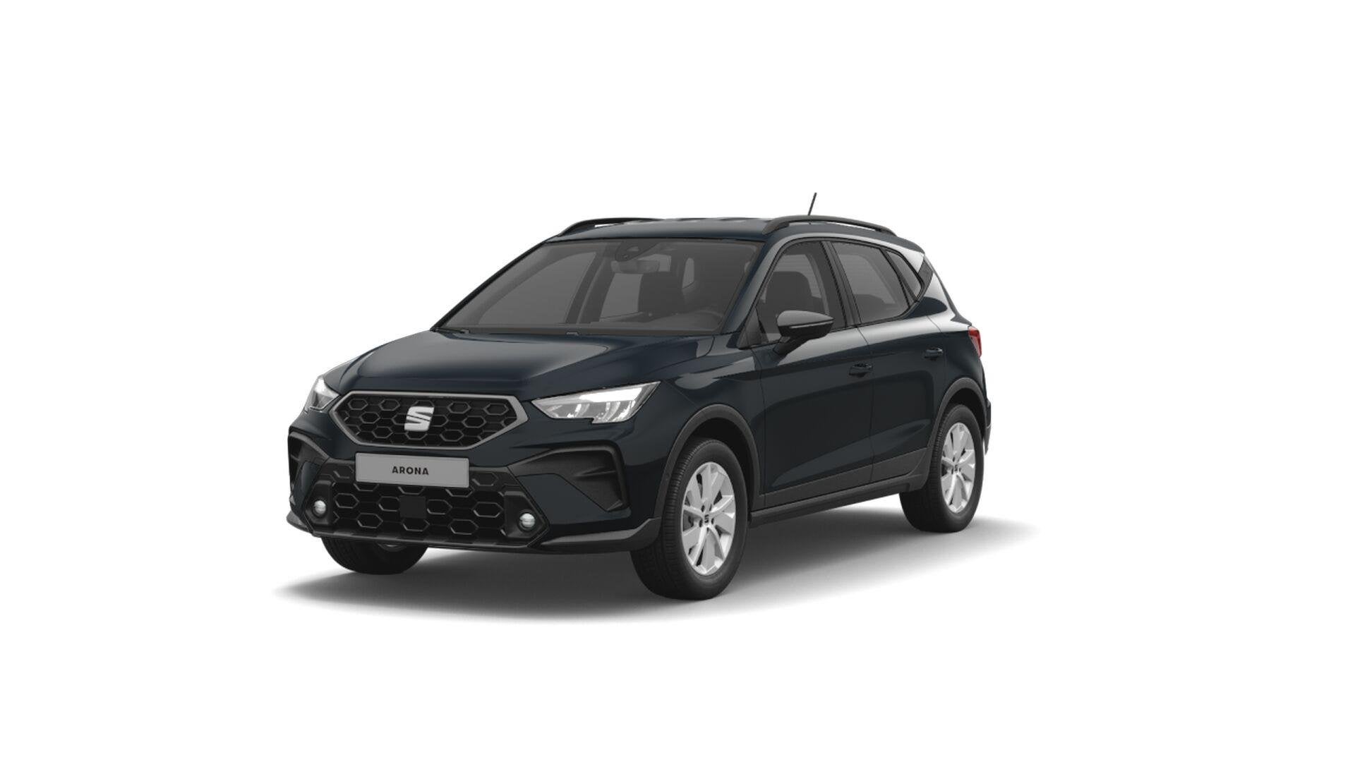SEAT Arona 1.0 EcoTSI Reference vanaf €369,- private lease, Auto's, Voorwielaandrijving, Stof, 95 pk, Blauw