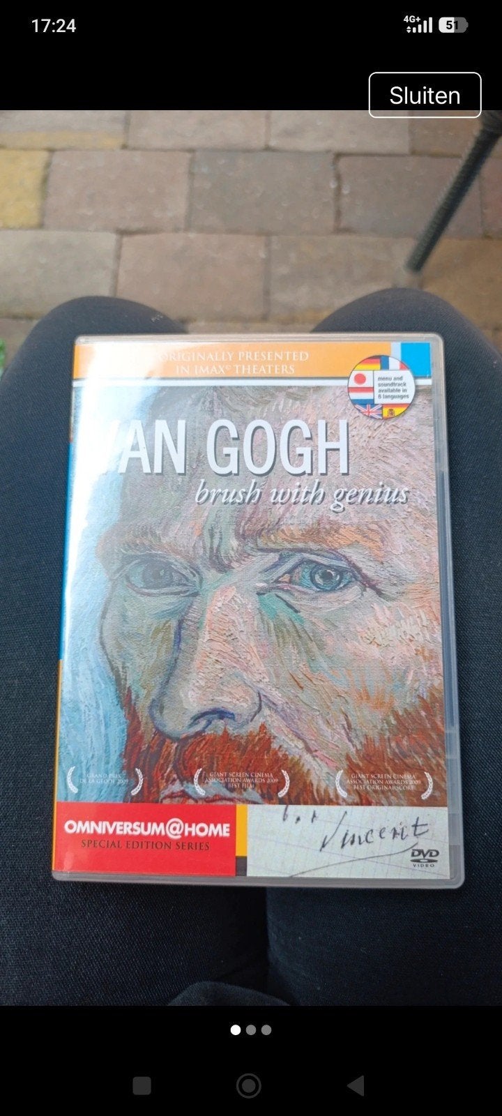 DVD: Van Gogh - Brush with Genius (Omniversum@Home), Engels, Alle leeftijden, Nederlands, Ophalen of Verzenden