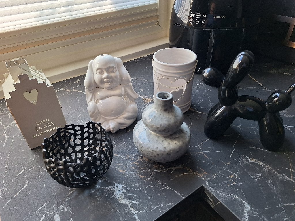 Verschillende woonaccessoires izgs mag apart, Ophalen of Verzenden, Gebruikt, Overige materialen