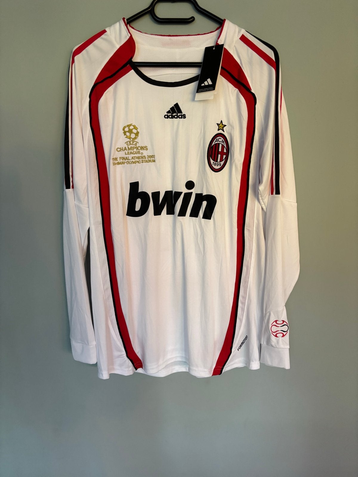 AC Milan Kaka 22 Champions League Final 2007 Shirt, Ophalen of Verzenden, Nieuw, Buitenlandse clubs, Shirt