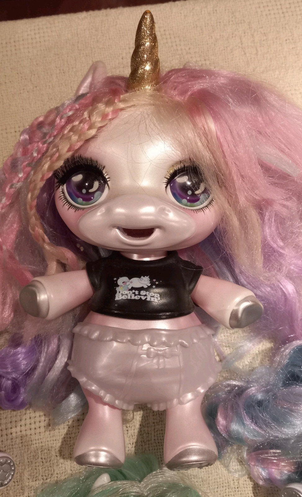 Poopsie Slime Surprise Unicorn en 3 Poopsie Sparkly Critters, Ophalen of Verzenden, Gebruikt, Overige typen