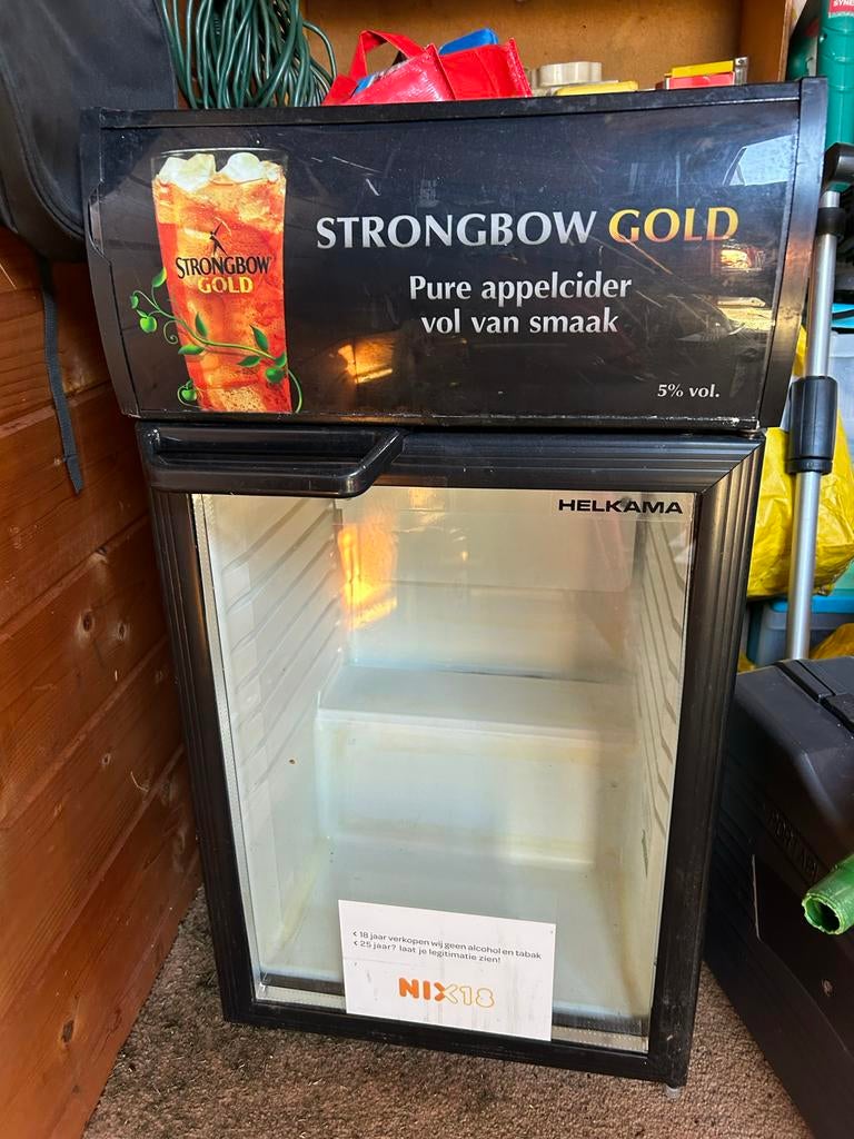Koelkast in goede staat - Helkama Strongbow Gold, 85 tot 120 cm, 75 tot 100 liter, Ophalen of Verzenden, 45 tot 60 cm