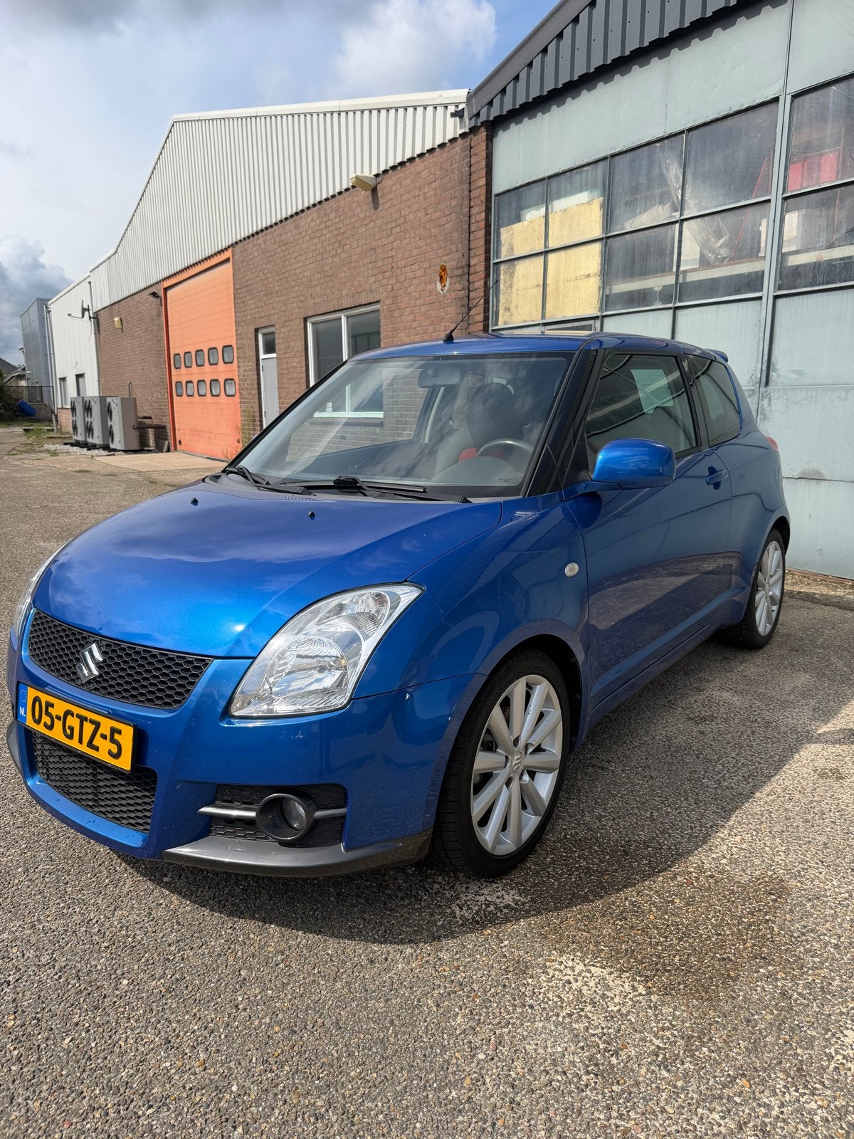 Suzuki Swift sport 1.6 3D 2008 Blauw, Auto's, Suzuki, Voorwielaandrijving, 1005 kg, 125 pk, 40 €/maand