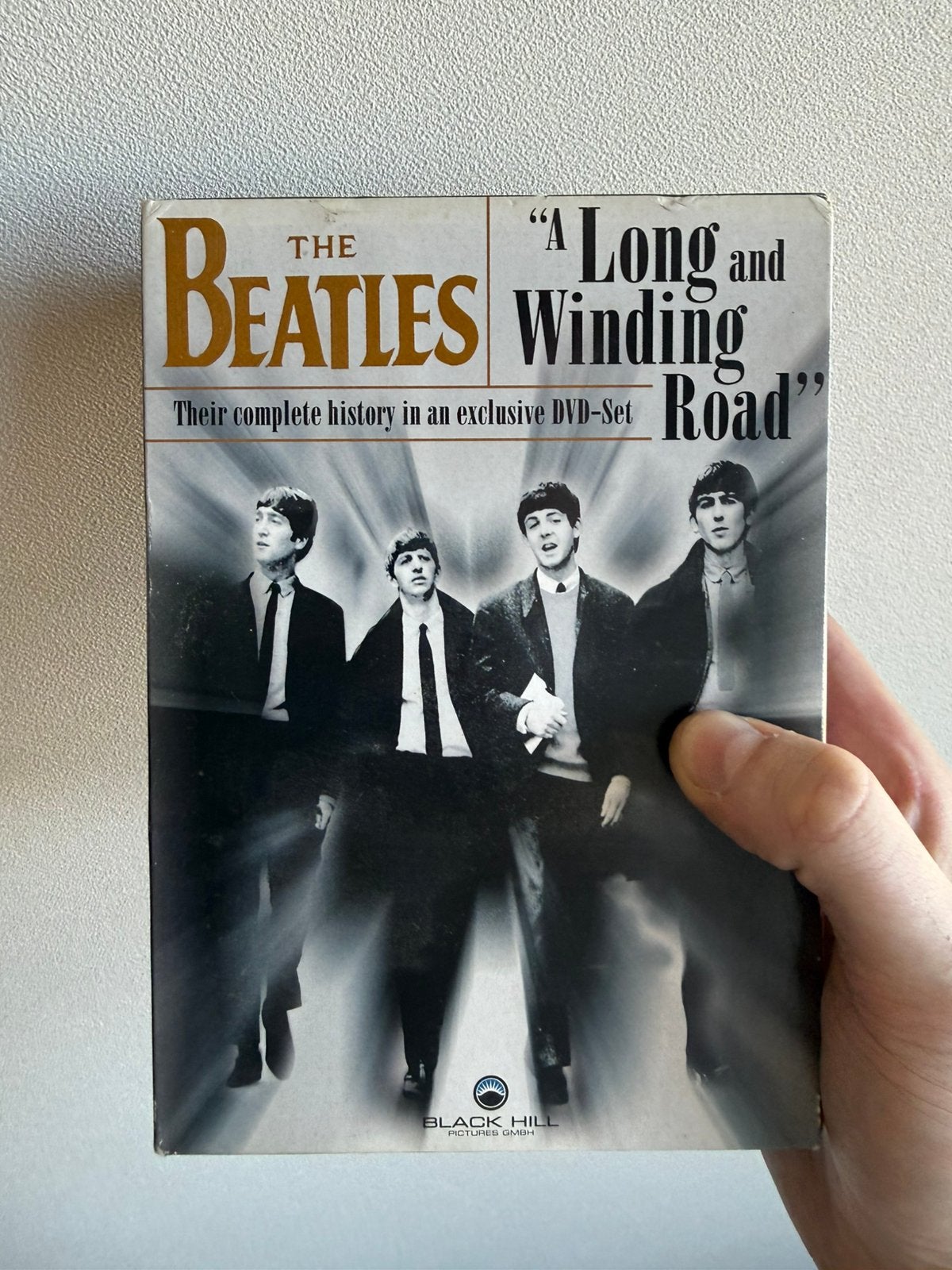 4 dvd box the beatles long winding road, Alle leeftijden, Ophalen of Verzenden, Zo goed als nieuw