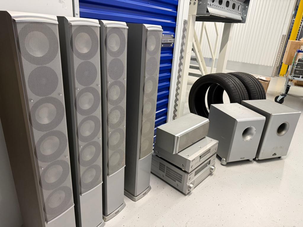 Pioneer stereo set met meerdere boxen, Gebruikt, Cd-speler, Pioneer, Losse componenten