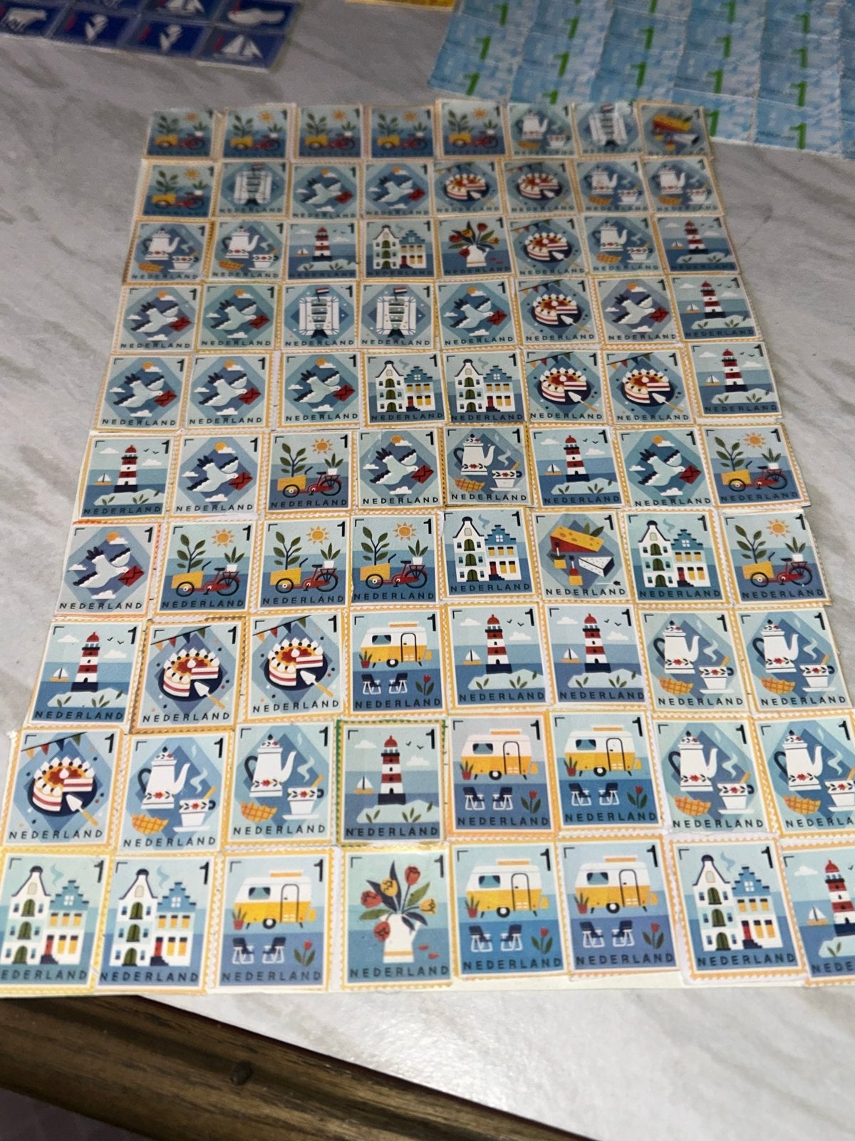 Nederlandse Postzegels - Diverse Motieven (1 Euro), Postzegels en Munten, Ophalen of Verzenden, Na 1940, Postfris