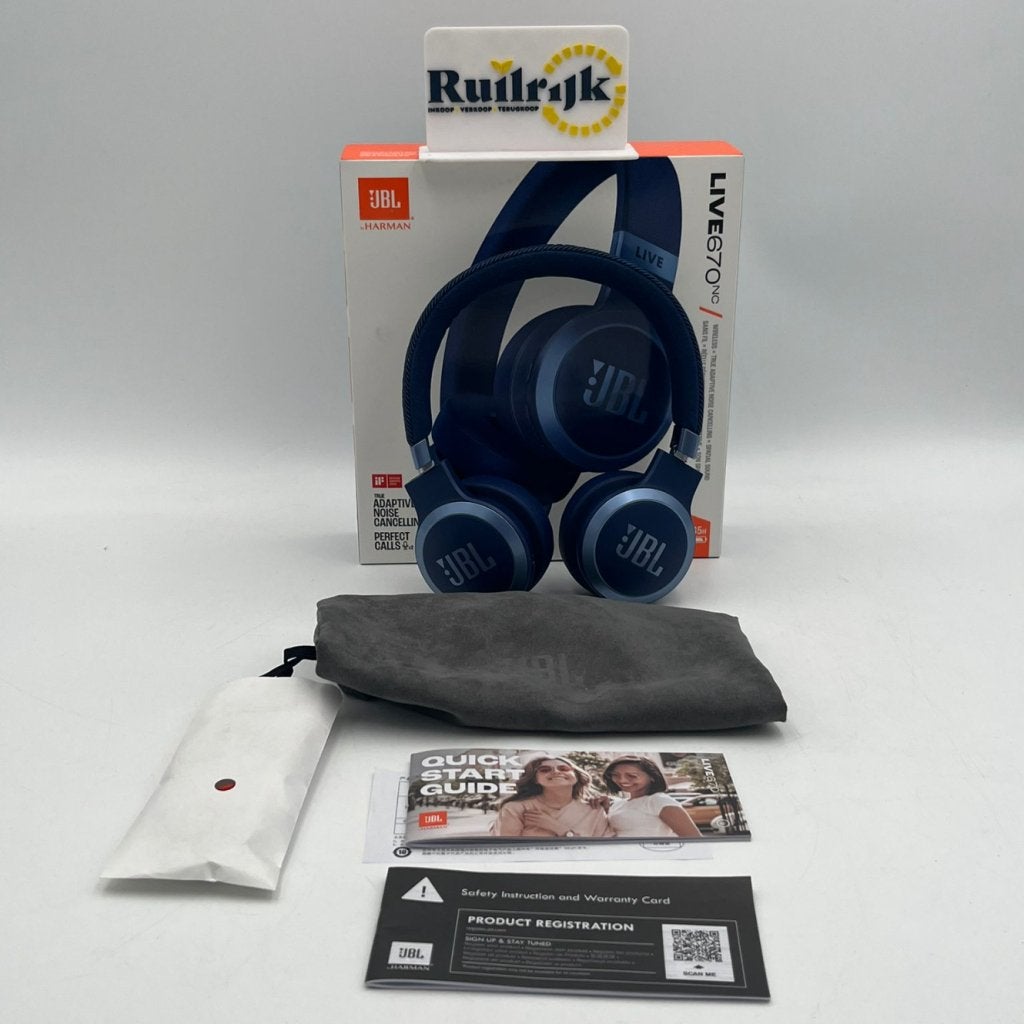 JBL Live 670NC Draadloze Koptelefoon Noise Cancelling Nieuw, Audio, Tv en Foto, Koptelefoons, JBL, Nieuw, Support@jbl.com, 400 Atlantic Street
Stamford, CT 06901
USA
