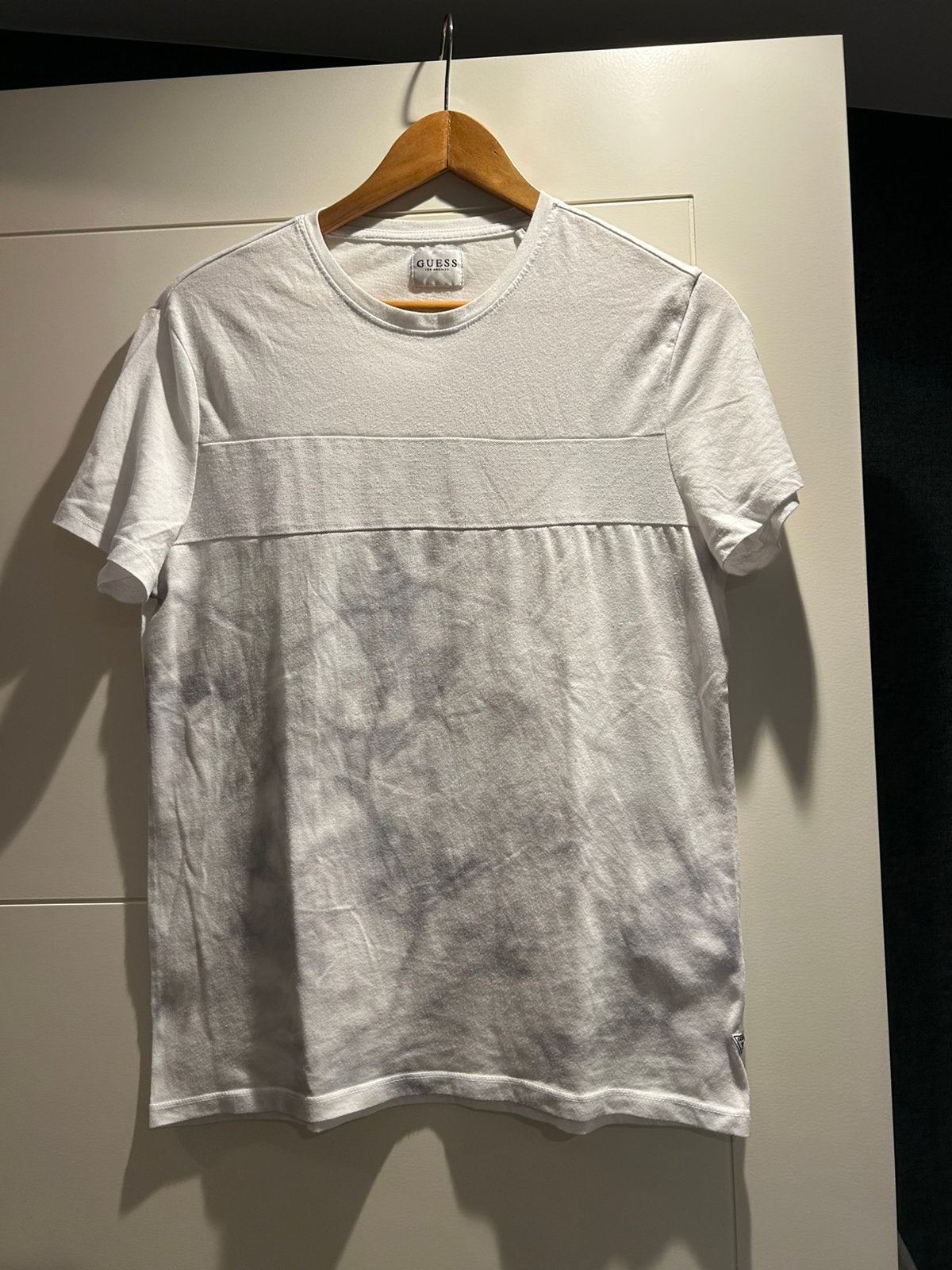 2 x Guess heren shirt M, Ophalen of Verzenden, Gedragen, Maat 48/50 (M), Wit