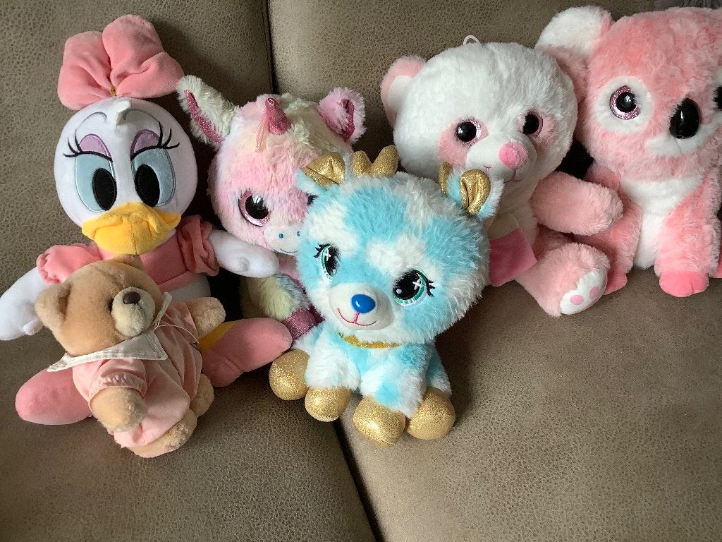 6 knuffels, Ophalen, Gebruikt, Overige typen