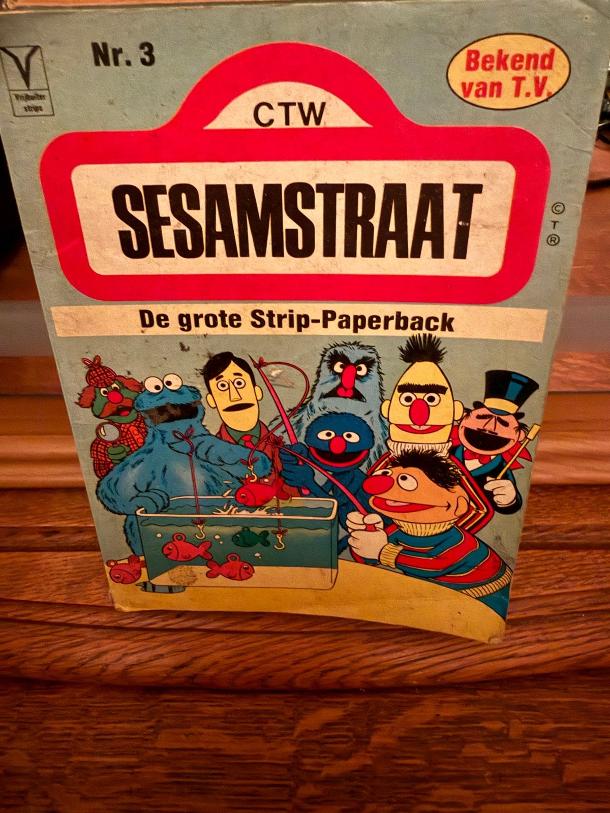 Sesamstraat: De Grote Strip-Paperback Nr. 3 - Vintage, Boeken, Eén stripboek, Ophalen of Verzenden, Gelezen