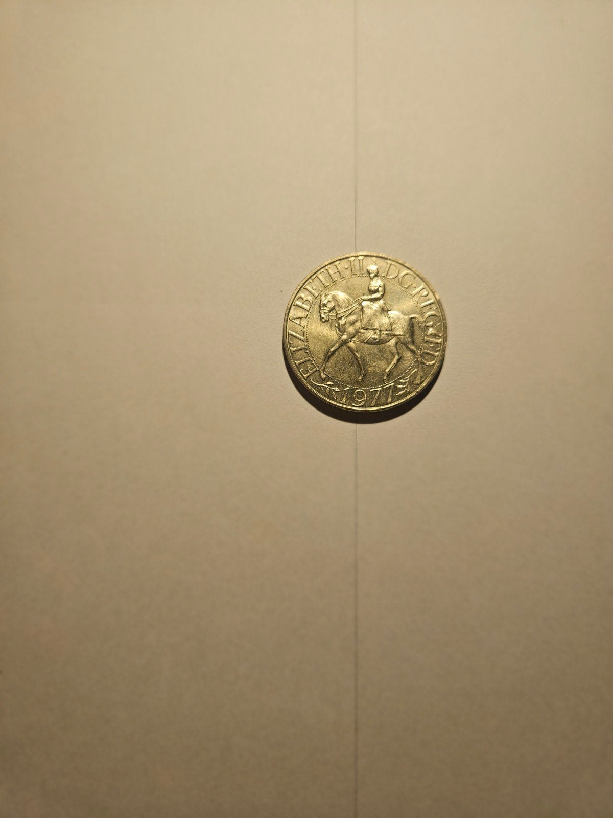 zilveren munt Elizabeth 1971 nog in heel goede staat., Postzegels en Munten, Ophalen of Verzenden, Verzilverd, Losse munt