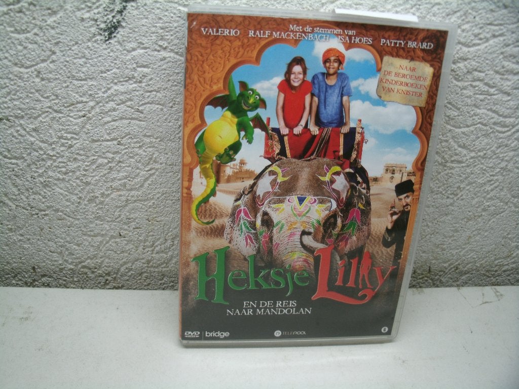 dvd 215k heksje lilly en de reis naar mandolan, Alle leeftijden, Ophalen of Verzenden, Zo goed als nieuw