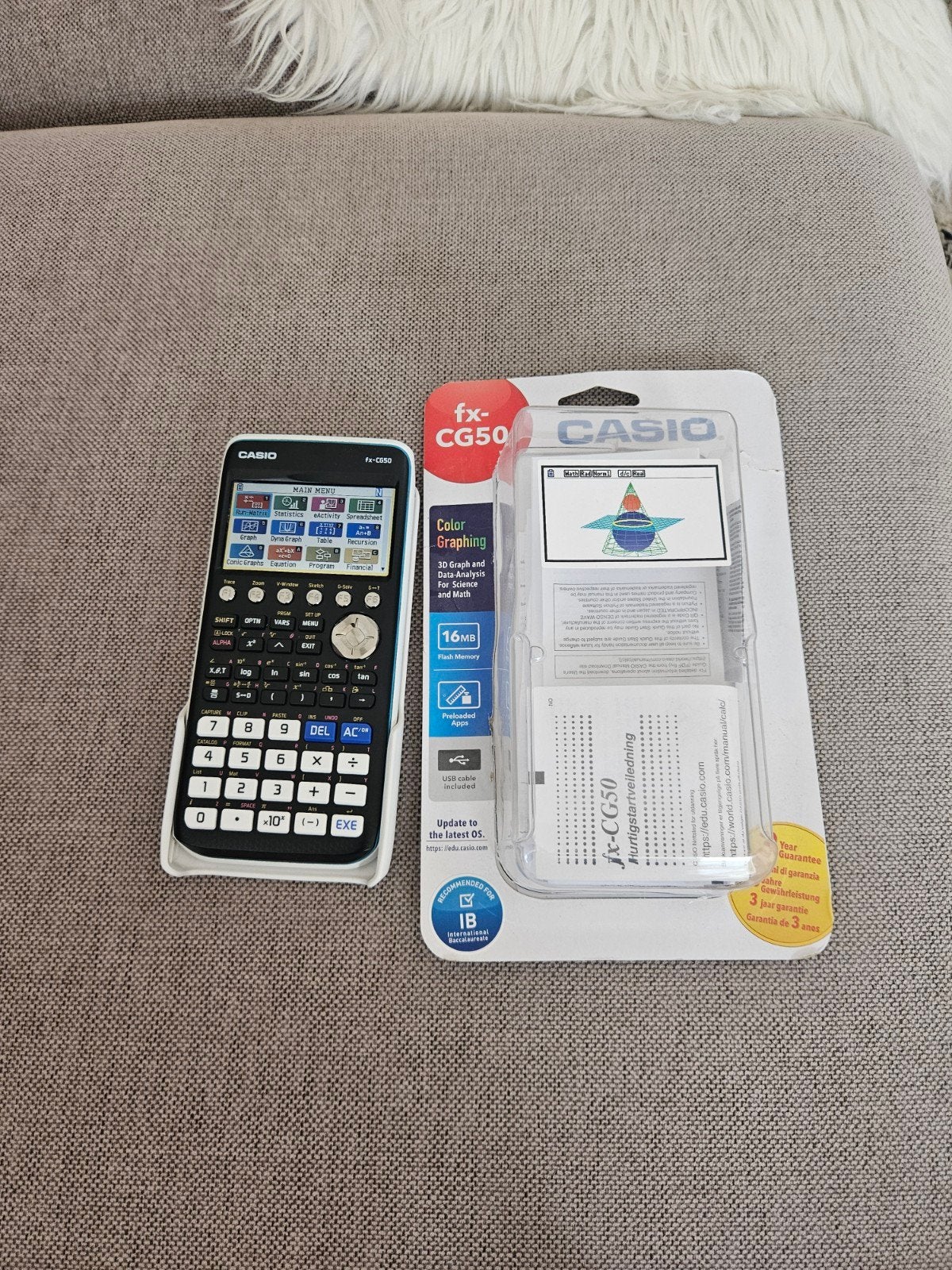 casio fx-CG50, Ophalen of Verzenden, Grafische rekenmachine