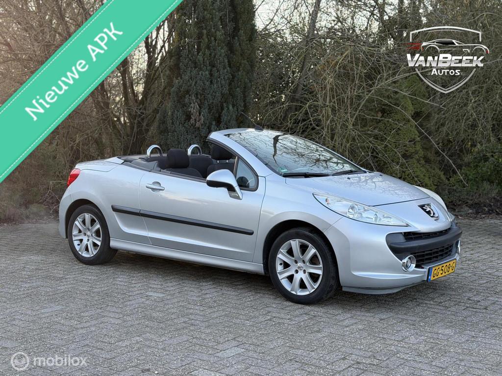 Peugeot 207 CC 1.6 VTi Première nwe apk, Voorwielaandrijving, 15 km/l, Gebruikt, 4 cilinders